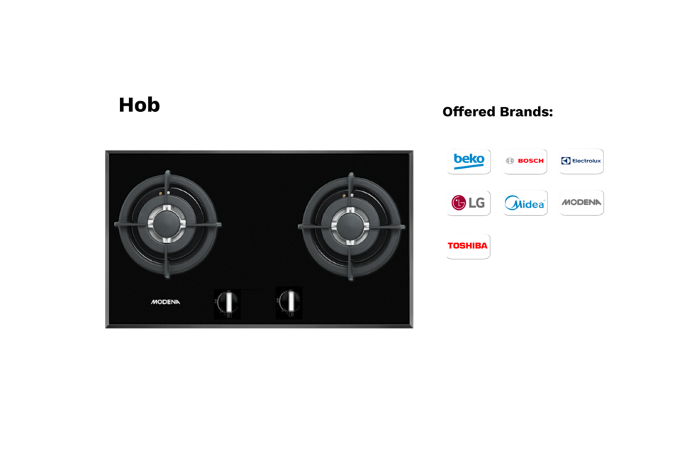 Commercial Built-In Hob